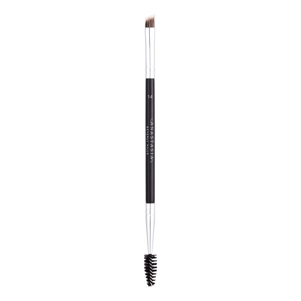 Dual Ended Brow Brush 14 Pensula cu capat dublu pentru sprancene