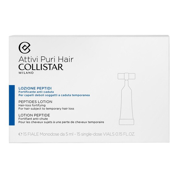 Fiole cu peptide - Împotriva căderii părului, Collistar