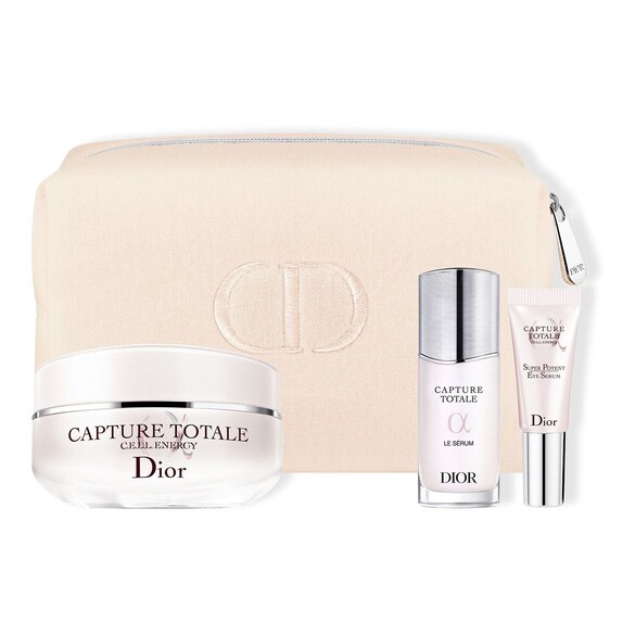 Pouch Capture Totale - 3 produse de ingrijire a pielii pentru fermitate , DIOR