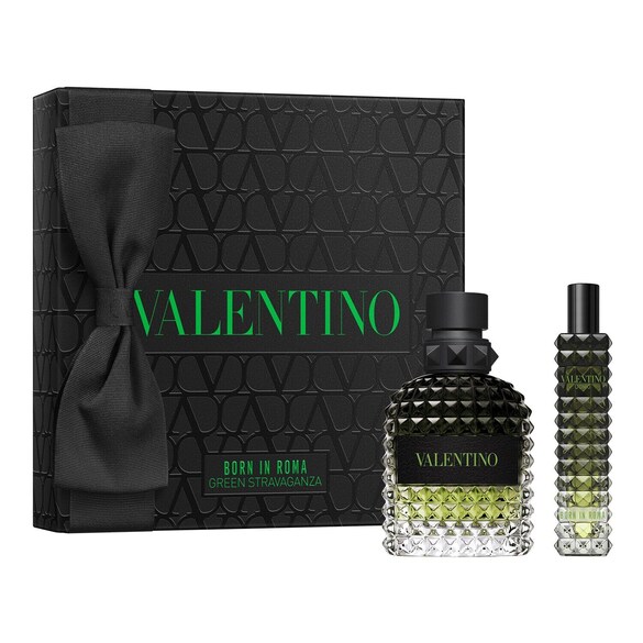 Born in Roma Green Stravaganza Uomo - Eau de Toilette Set, Valentino
