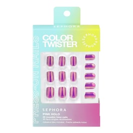 Color Twister - Trusa de unghii false reutilizabile si plasturi adezivi image