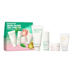 Set Skin Glow on-the-go - Set stralucire, format de calatorie, Innisfree
