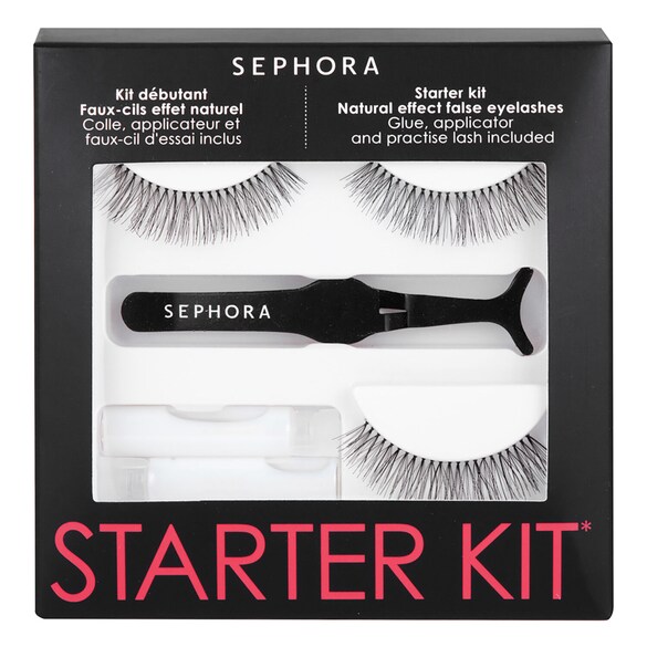 Naturel Effect False Eyelashes Starter Kit - Kit gene false, Sephora Collection