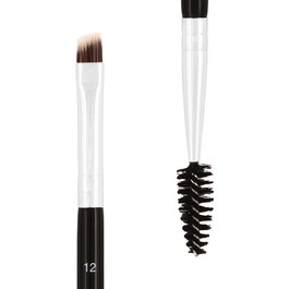 Dual Ended Angled Brow Brush #12 - Pensula ochi si sprancene