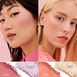 Hoola & WANDERful World Face Palette - Mini paleta bronzer si blush