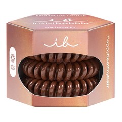 Original Premium - Pretzel Brown Elastic pentru par, Invisibobble