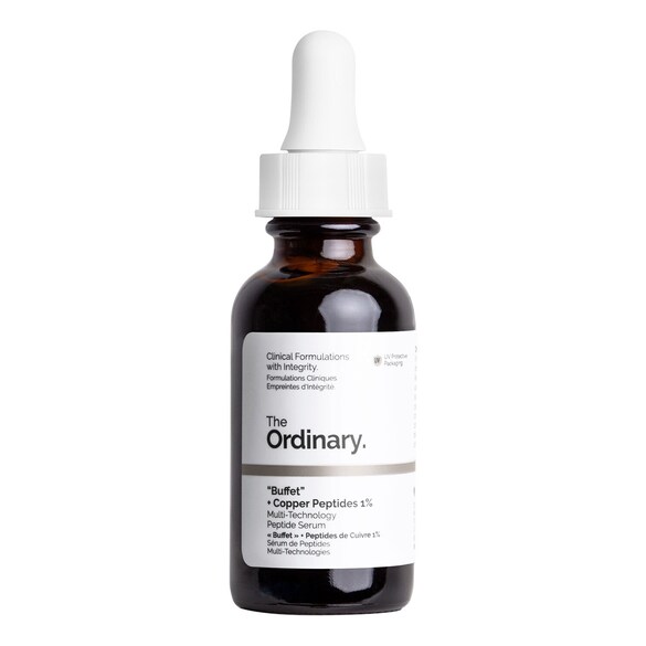 Buffet  + Copper Peptides 1% Multi-Technology Peptide - Serum de fata antirid, THE ORDINARY