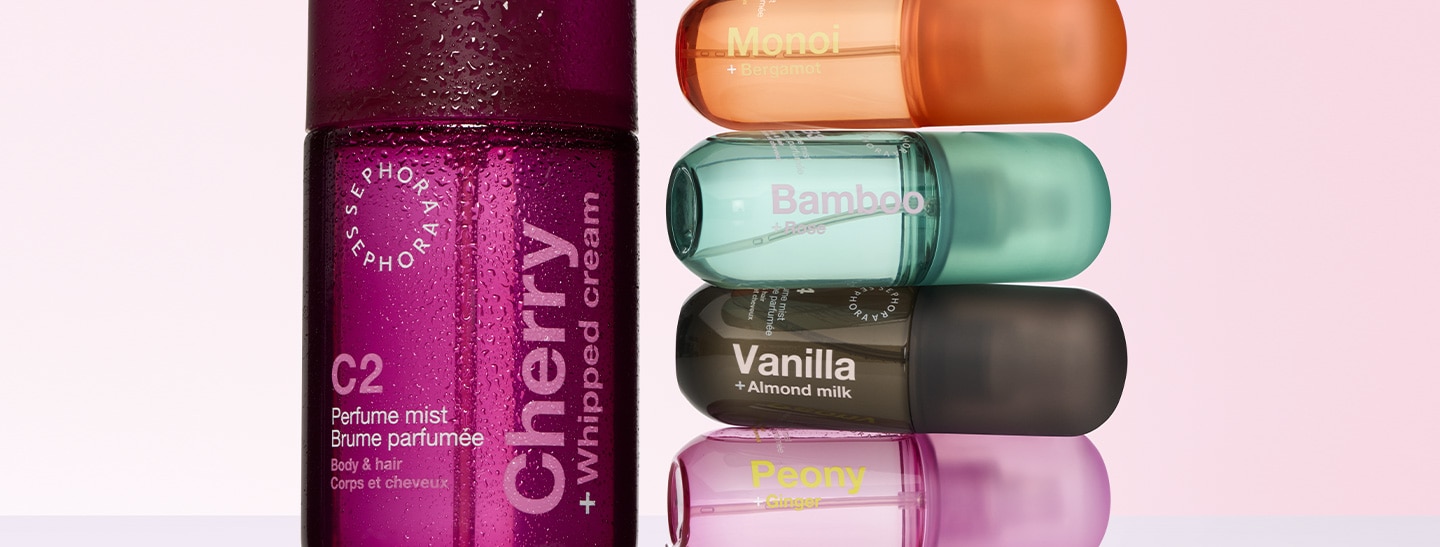 Sephora Smell perfume mist bottles